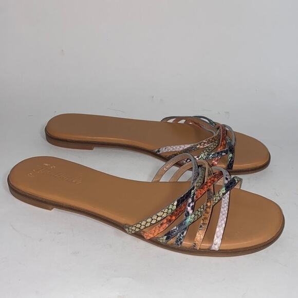 Madewell the tracie criss cross slide sandal - Picture 7 of 7